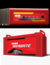 Exide Star 12V 700VA + Inva Brite Flat Plate 4000